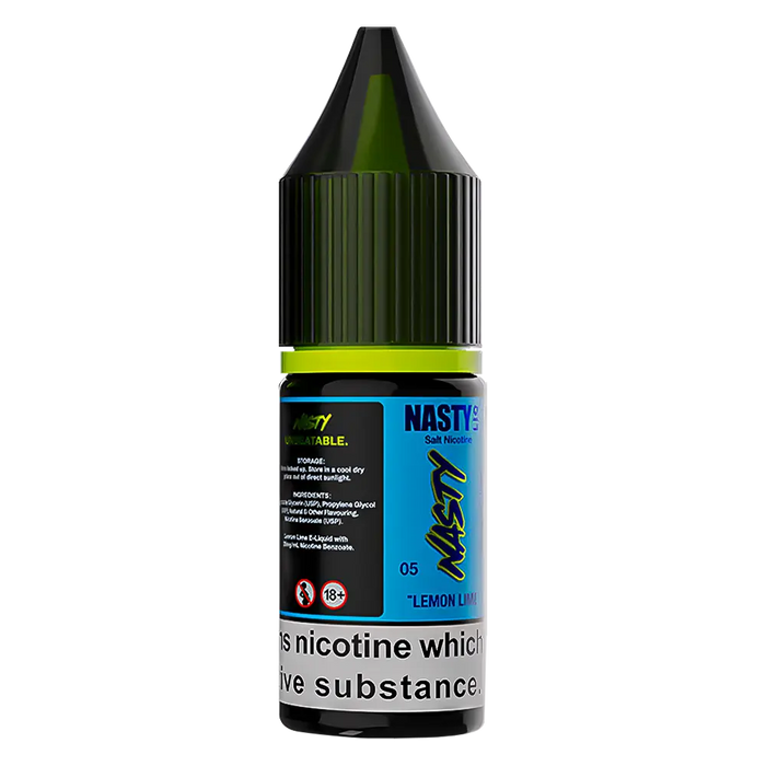 Nasty Liq Lemon Lime Nic Salt Vape Juice|5 for 11 Nasty Liq Lemon Lime Nic Salt Vape Juice|5 for 11
