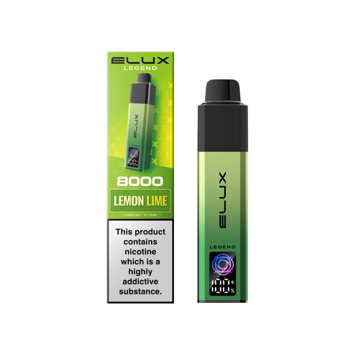 Lemon Lime Elux Legend 8k Pod Kit