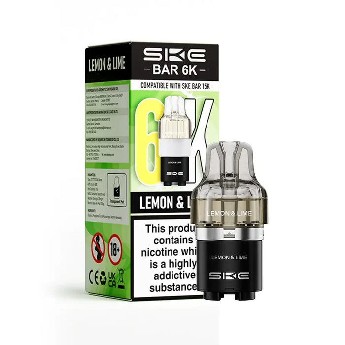Lemon Lime SKE Bar 6K Refill Pack