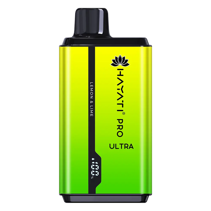Hayati Pro Ultra 15000 Lemon Lime 0 Nicotine Disposable Vape