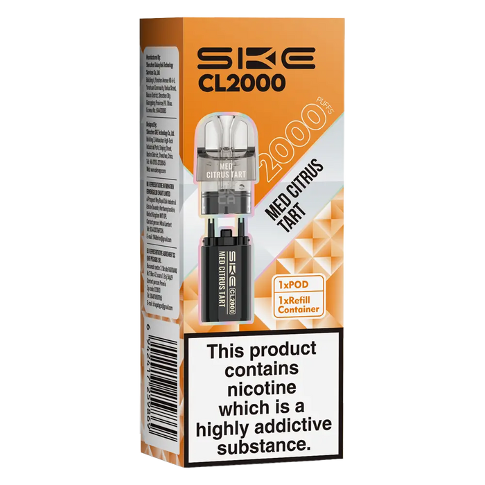 SKE Crystal CL2000 Prefilled Pods