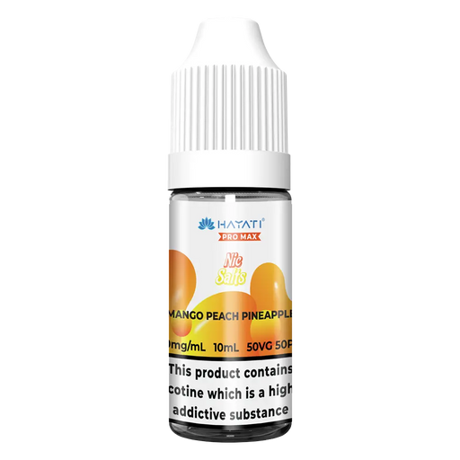 Hayati Pro Max Mango Peach Pineapple Nic Salt Vape Juice