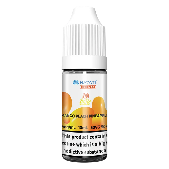 Hayati Pro Max Mango Peach Pineapple 10ml Nic Salt | 10 for 16 Hayati Pro Max Mango Peach Pineapple 10ml Nic Salt | 10 for 16