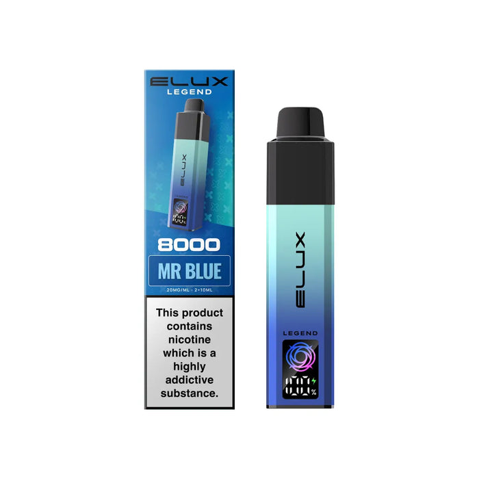 Mr Blue Elux Legend 8k Pod Kit