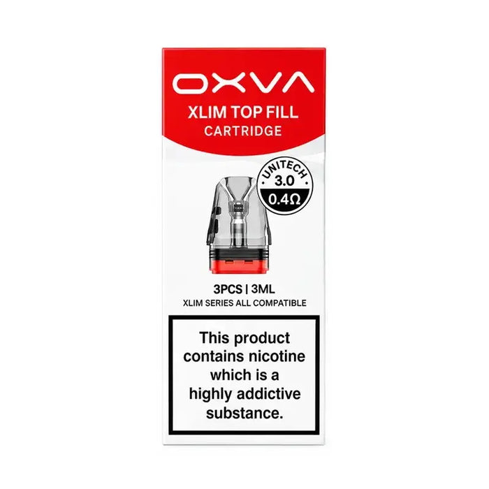Oxva Xlim 0.4ohm Unitech 3.0 (3ml) Pod - 3 Pack