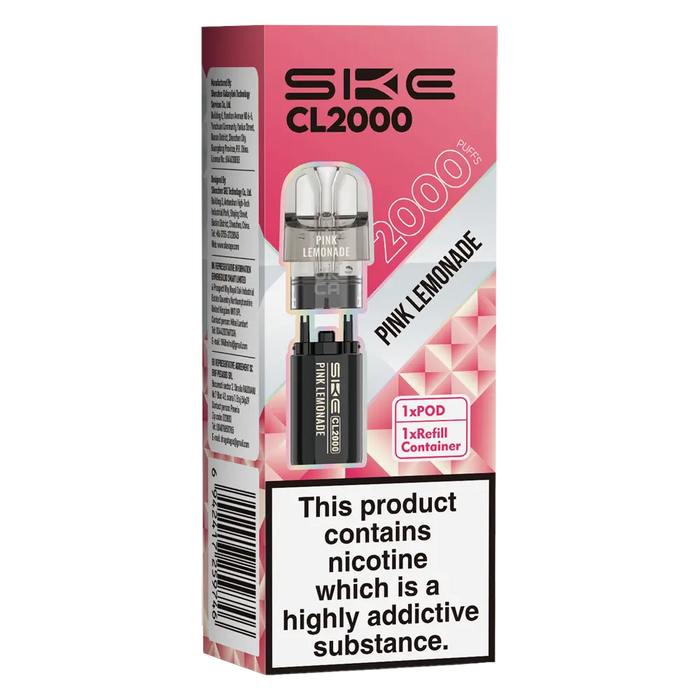 SKE Crystal CL2000 Prefilled Pods