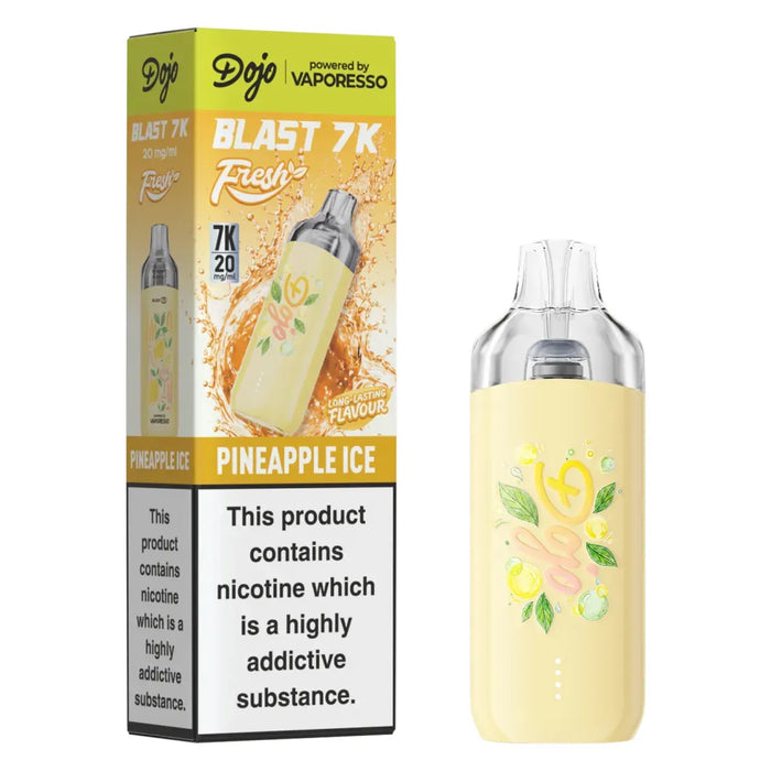 Pineapple Ice Vaporeso Dojo Blast 7k Fresh Pod Kit