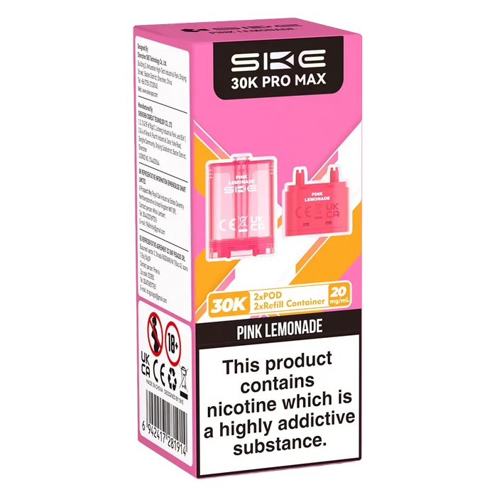 SKE Crystal 30K Pro Max Prefilled Pods