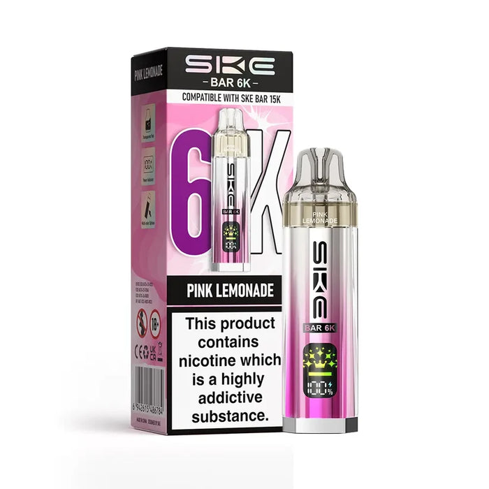 Pink Lemonade SKE BAR 6K Prefilled Pod Kit