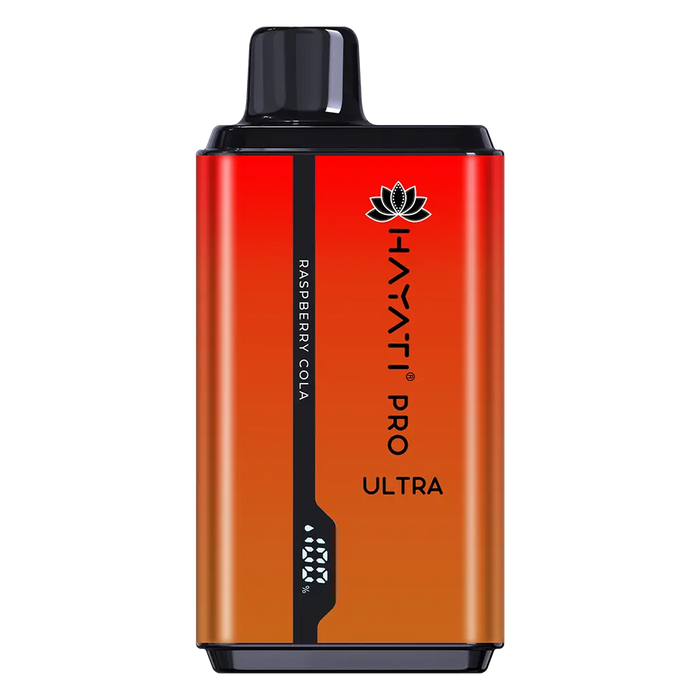 Hayati Pro Ultra 15000 Raspberry Cola 0 Nicotine Disposable Vape
