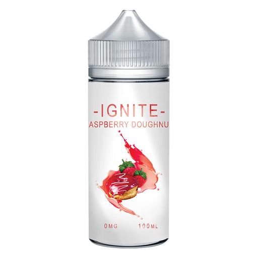 ignite Raspberry Doughnut 100ml Shortfill e-Liquid