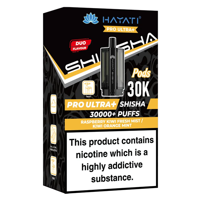 Hayati Pro Ultra Shisha 30K Prefilled Pods