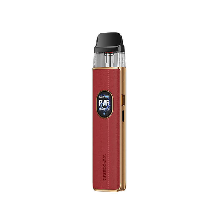 Red Leather Vaporesso Xros 5 Pod Kit