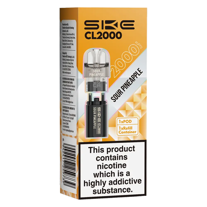 SKE Crystal CL2000 Prefilled Pods