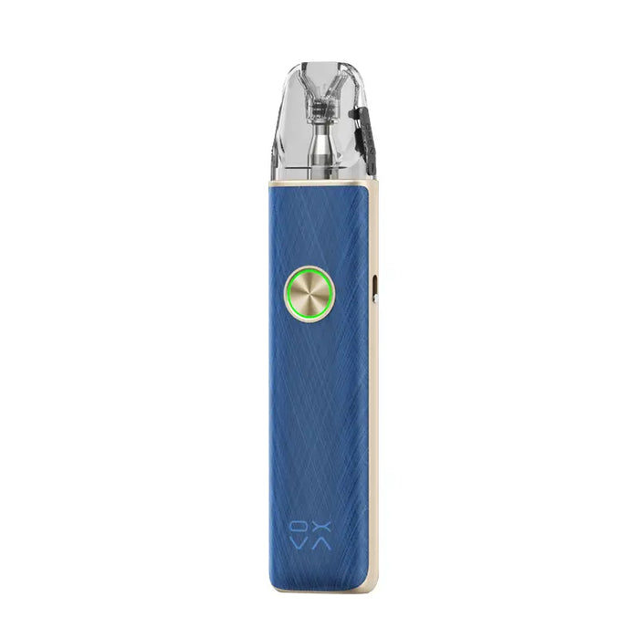 Silken Blue Leather Oxva Xlim 4 Pod Vape Kit