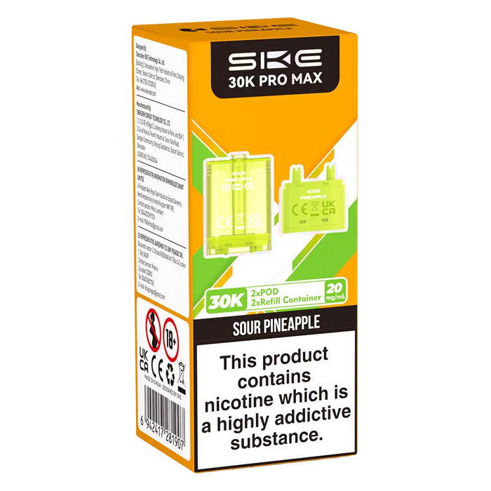 SKE Crystal 30K Pro Max Prefilled Pods