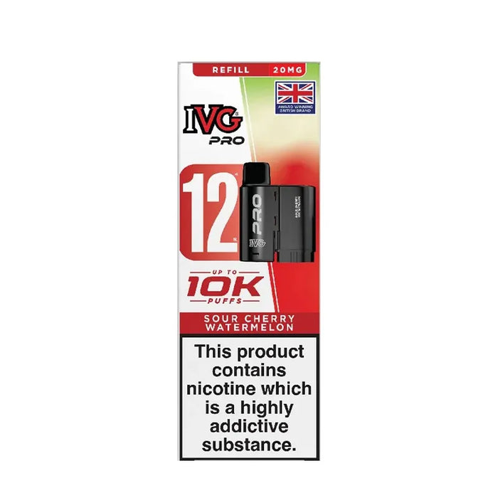 IVG Pro 12 Prefilled Pods