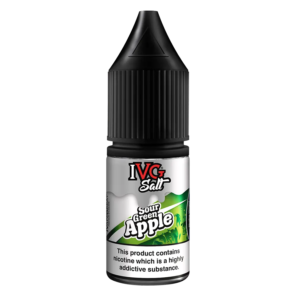 IVG Sour Green Apple Nic Salt Vape Juice
