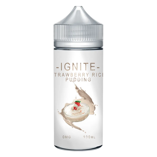 ignite Strawberry Rice Pudding 100ml Vape Juice