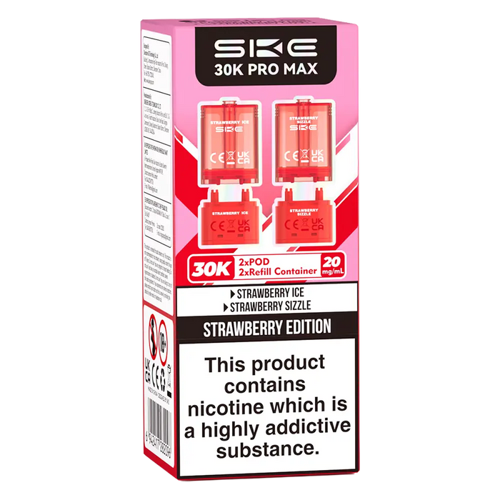 SKE Crystal 30K Pro Max Prefilled Pods