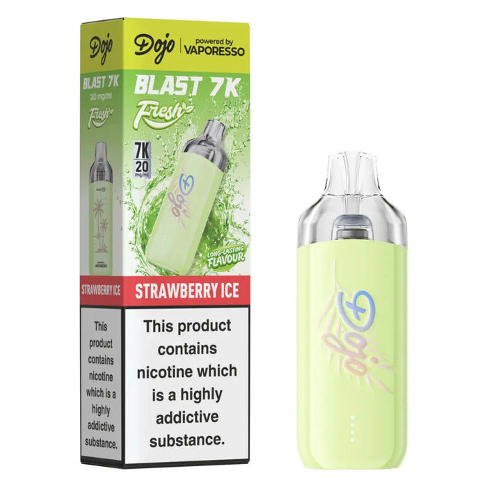Stawberry Ice Vaporeso Dojo Blast 7k Fresh Pod Kit