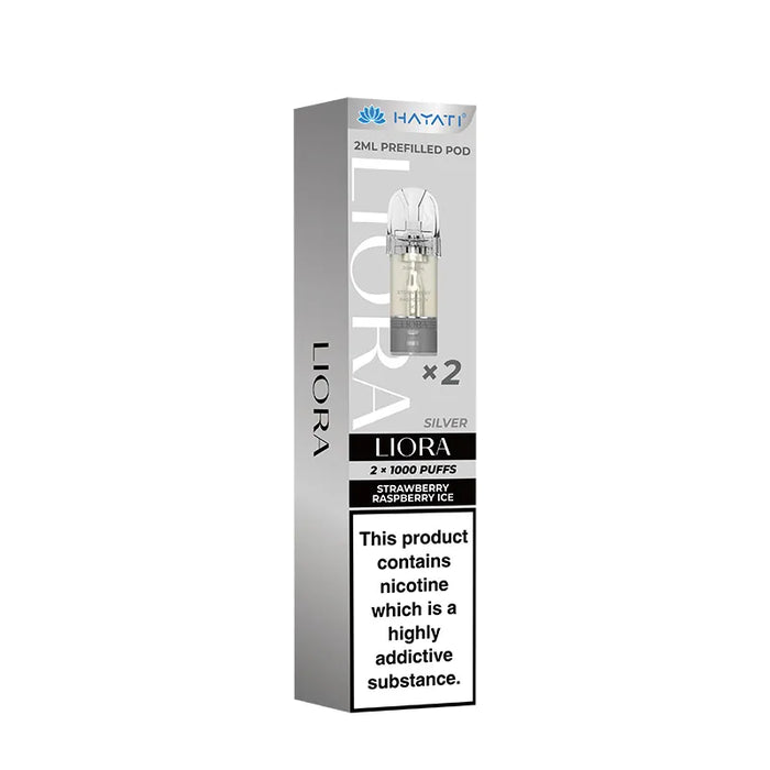 Strawberry Raspberry Ice Hayati Liora Prefilled Pods