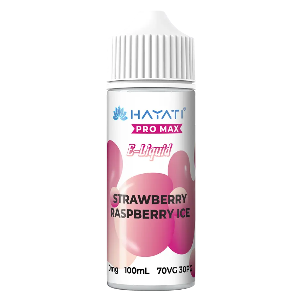 Hayati Strawberry Raspberry Ice 100ml Shortfill Vape Juice
