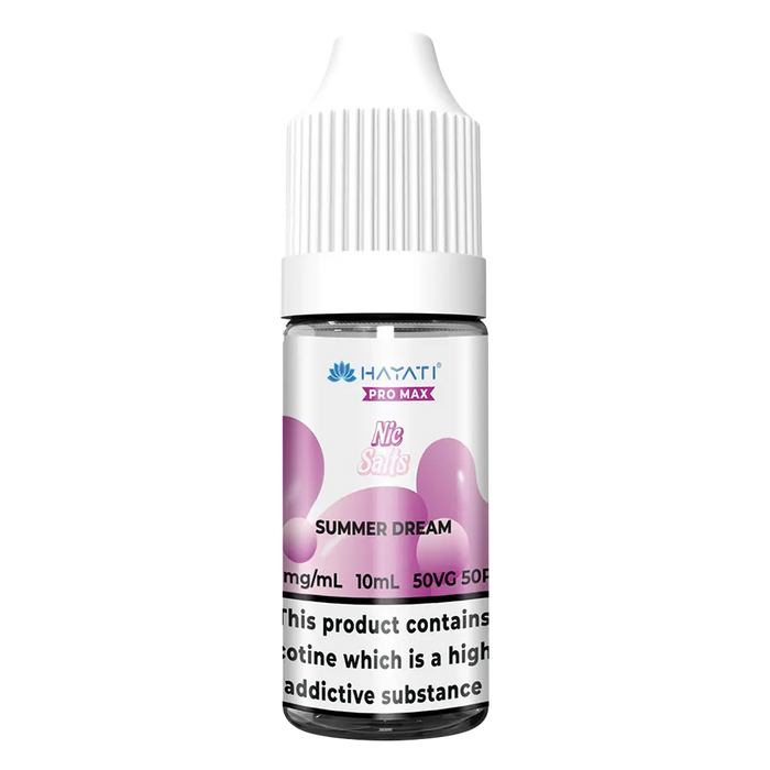 Hayati Pro Max Summer Dream 10ml Nic Salt Vape Juice | 10 for 16 Hayati Pro Max Summer Dream 10ml Nic Salt Vape Juice | 10 for 16