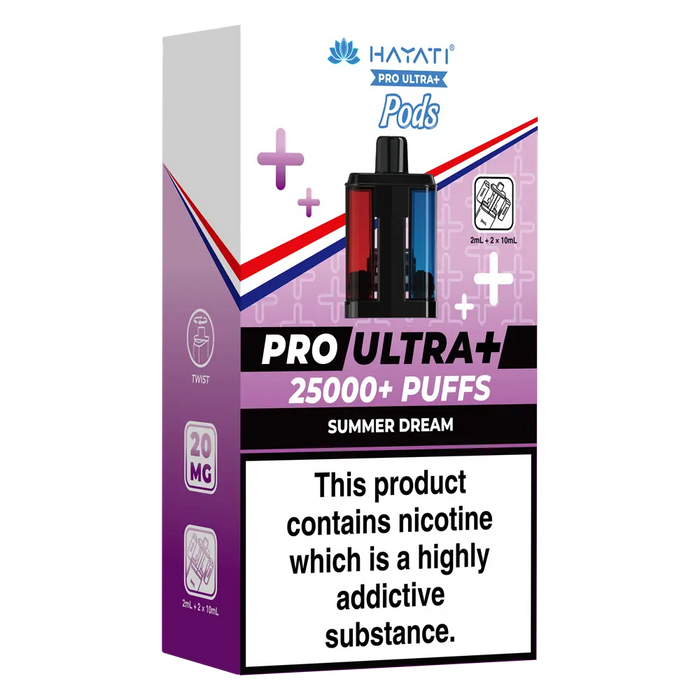 Hayati Pro Ultra Plus 25000 Summer Dream Prefilled Pods