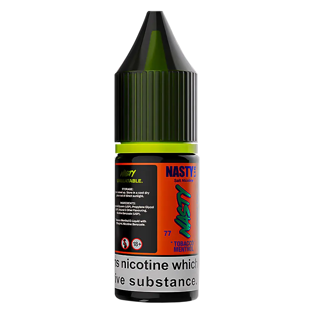 Nasty Liq Tobacco Menthol Nic Salt Vape Juice