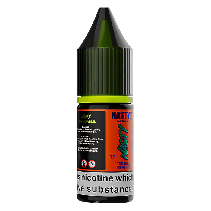 Nasty Liq Tobacco Menthol Nic Salt Vape Juice