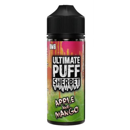 Ultimate Puff Sherbet Apple & Mango 100ml Shortfill E-Liquid