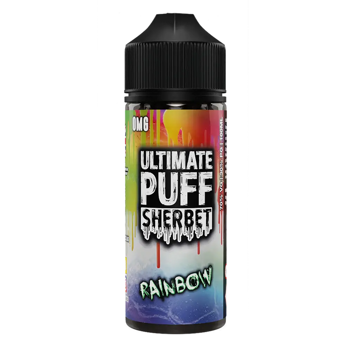 Ultimate Puff Sherbet Rainbow 100ml Shortfill E-Liquid