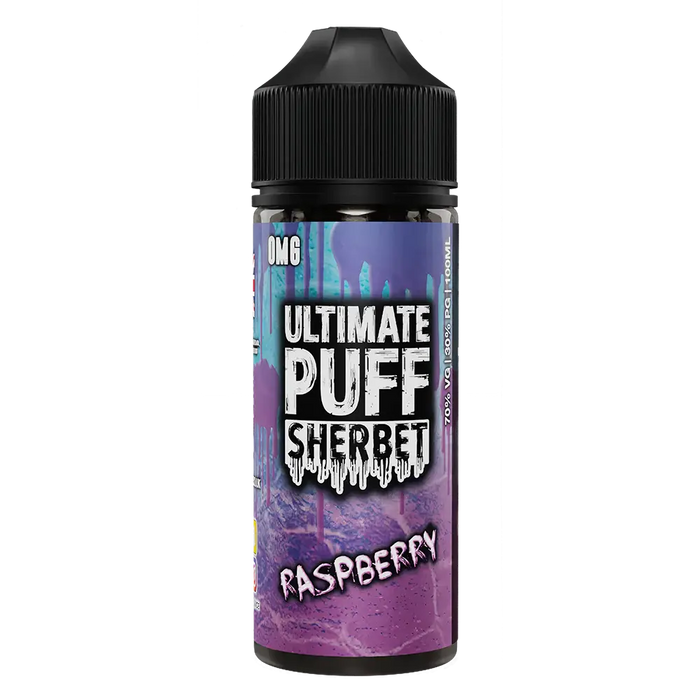 Ultimate Puff Sherbet Raspberry 100ml Shortfill E-Liquid