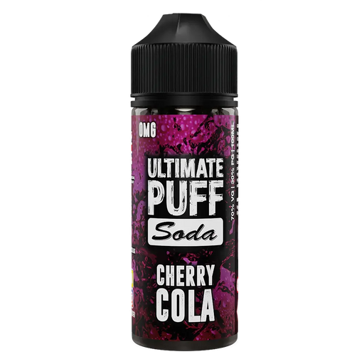 Ultimate Puff Soda Cherry Cola 100ml Shortfill E-Liquid