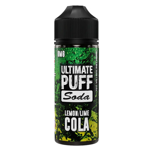 Ultimate Puff Soda Lemon Lime Cola 100ml Shortfill E-Liquid