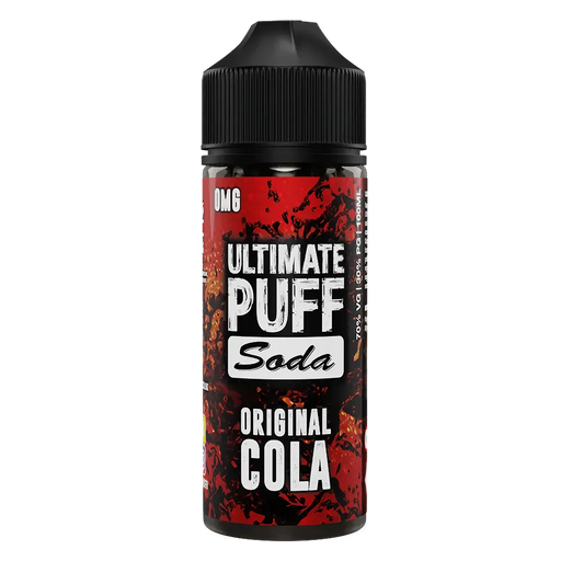 Ultimate Puff Soda Original Cola 100ml Shortfill E-Liquid