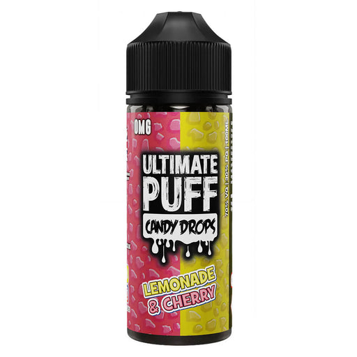 Ultimate Puffs Candy Drops Lemonade & Cherry 100ml Shortfill E-Liquid