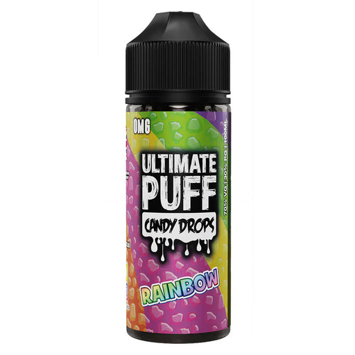 Ultimate Puffs Candy Drops Rainbow 100ml Shortfill E-Liquid