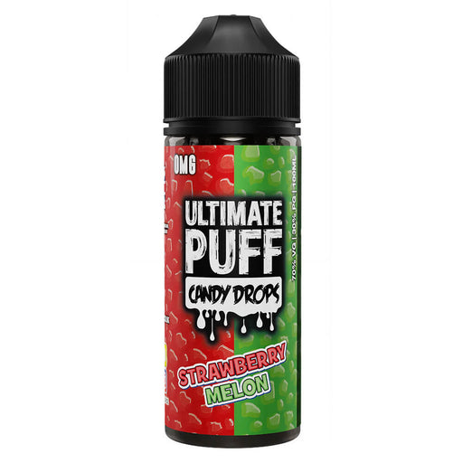 Ultimate Puffs Candy Drops Strawberry Melon 100ml Shortfill E-Liquid