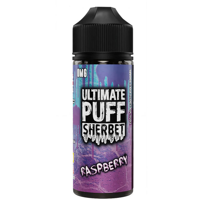 Ultimate Puffs Sherbet Raspberry 100ml Shortfill E-Liquid