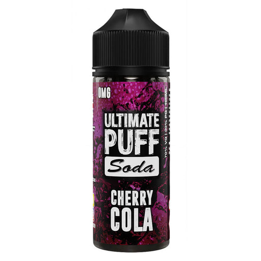 Ultimate Puff Soda Cherry Cola 100ml Shortfill E-Liquid