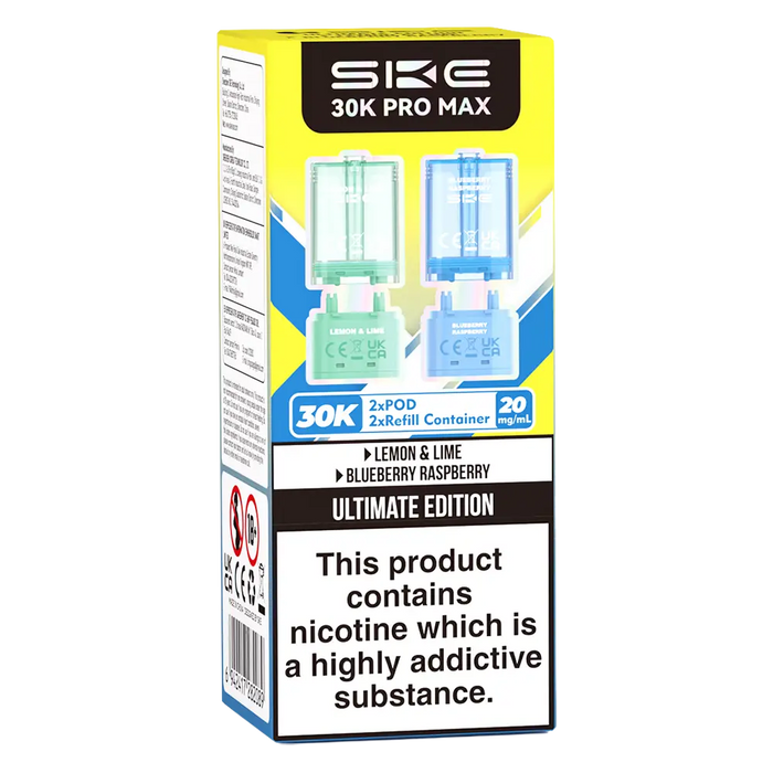 SKE Crystal 30K Pro Max Prefilled Pods