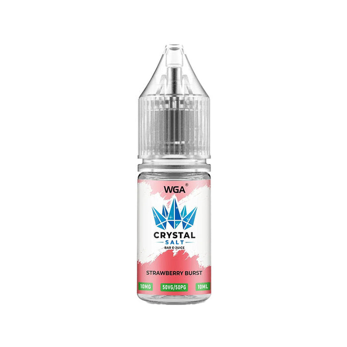 Crystal Salt Strawberry Burst Nic Salt - 10 Pack