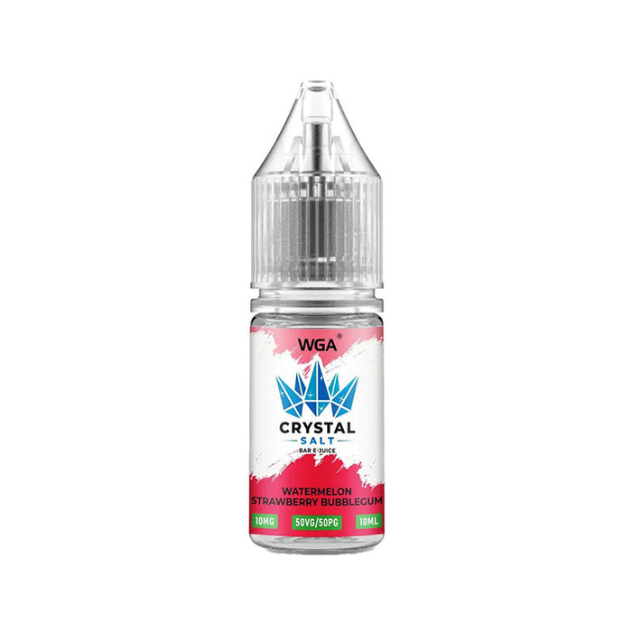 Crystal Salt Watermelon Strawberry Bubblegum Nic Salt - 10 Pack