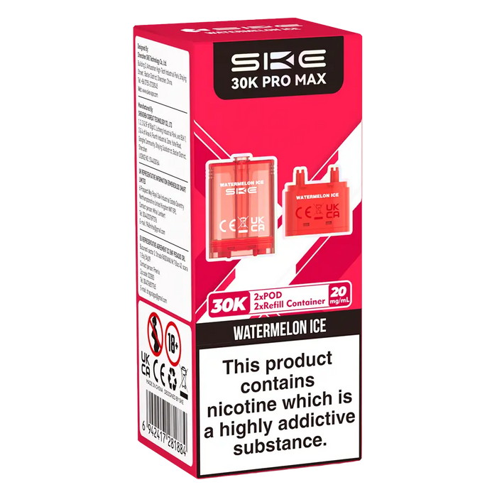 SKE Crystal 30K Pro Max Prefilled Pods