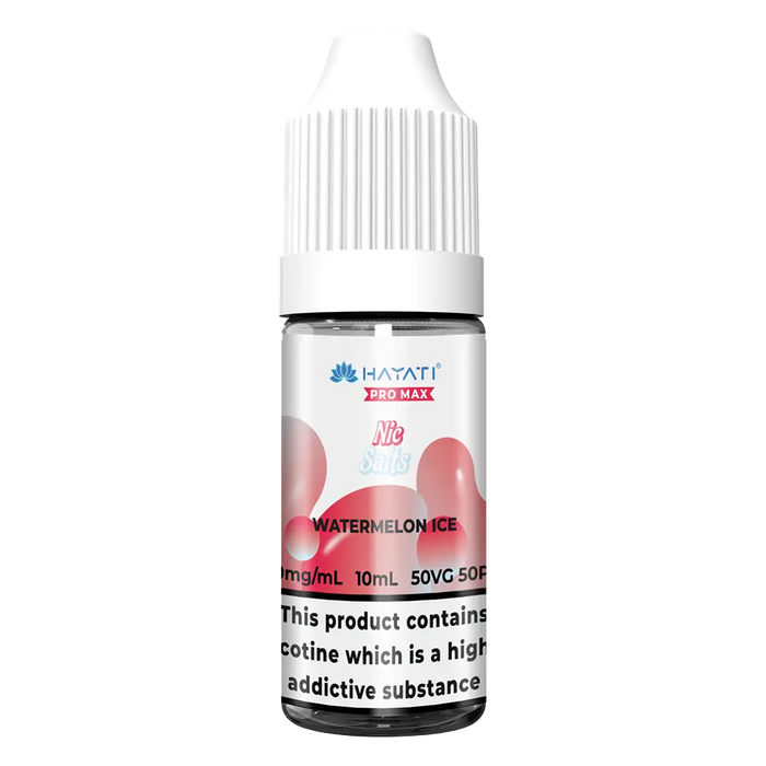 Hayati Pro Max Watermelon Ice 10ml Nic Salt Vape Juice | 10 for 16 Hayati Pro Max Watermelon Ice 10ml Nic Salt Vape Juice | 10 for 16