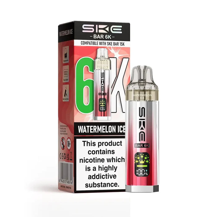 Watermelon Ice SKE BAR 6K Prefilled Pod Kit