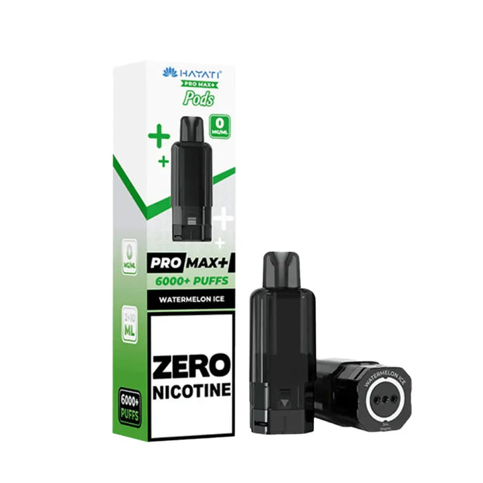Watermelon Ice Hayati Pro Max Plus 6000 Zero Nicotine Pods