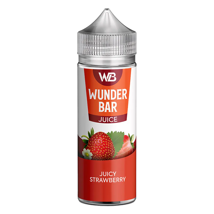 Wunder Bar Juicy Strawberry 100ml Shortfill E-Liquid